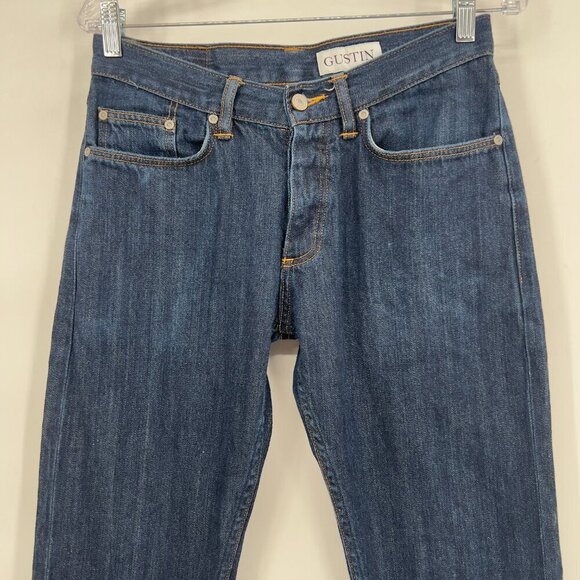 GUSTIN Raw Selvedge Denim Jeans - Slim Fit - Size 31 - Picture 2 of 14